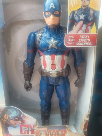 figurine parlante Captain America 29 cm Hasbro
