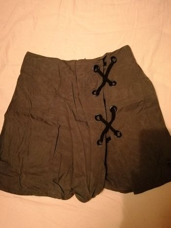 Jupe short kaki mango