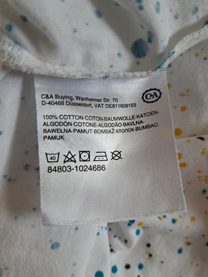 Tee-shirt manches courtes XL - photo numéro 5