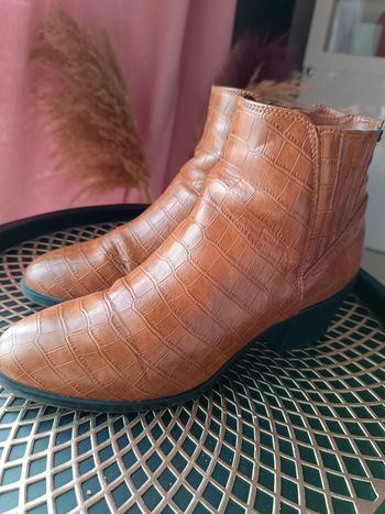 Bottines à talon marron - ESPRIT - pointure 40