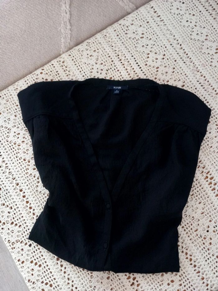 Chemisier noir Kiabi