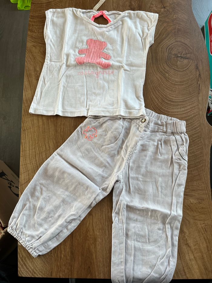 Ensemble fille Lulu Castagnette