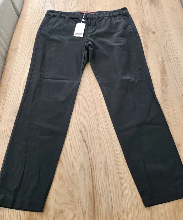 Pantalon droit noir neuf comptoir des cotonniers taille 44