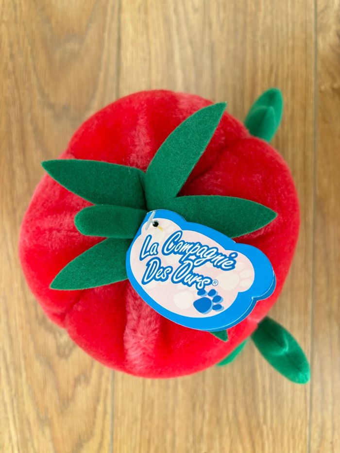 Fraise en peluche La Compagnie des Ours - photo numéro 2