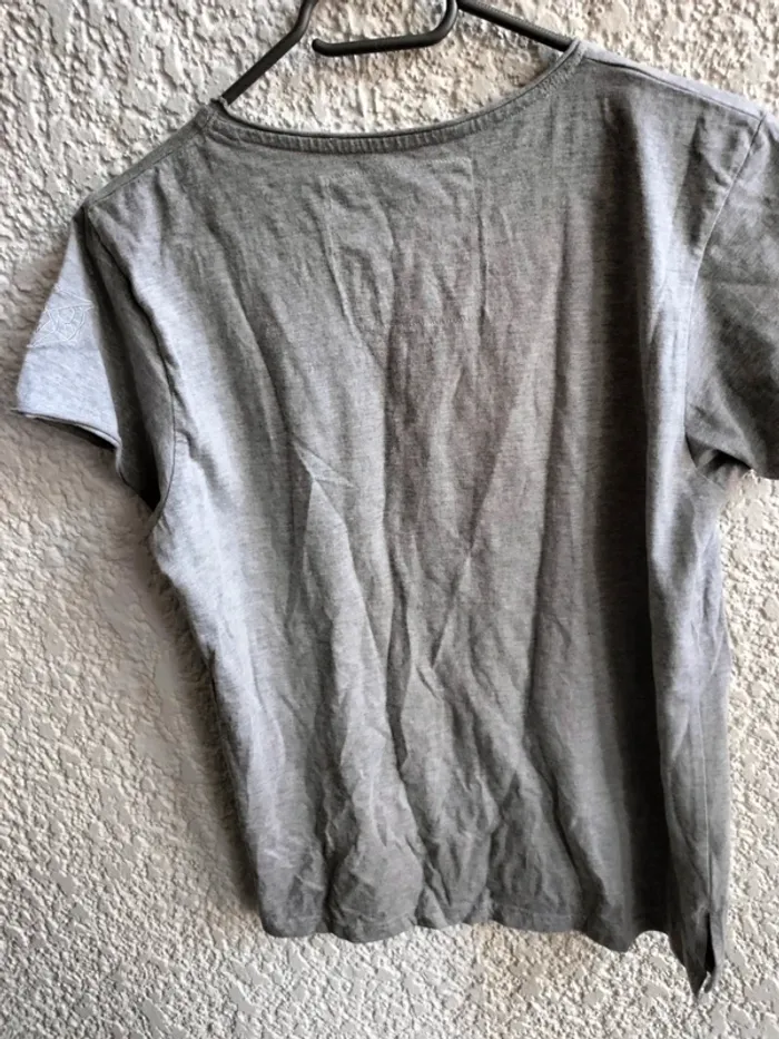 Tee shirt gris a motifRoger owl T S - photo numéro 4