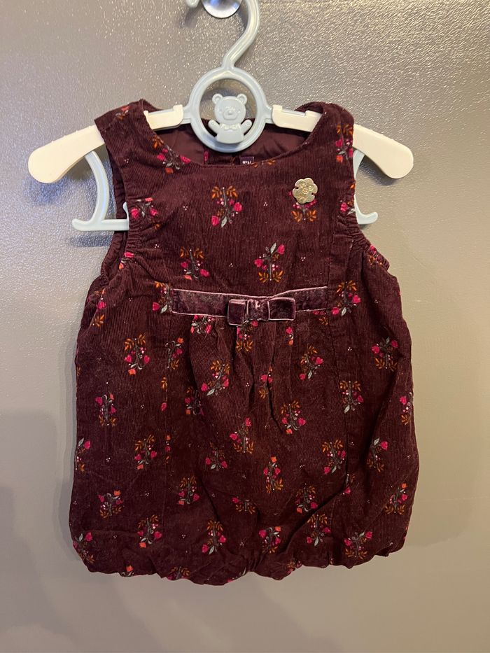 Lot de 4 robes et 1 combishort 12 mois - photo numéro 5