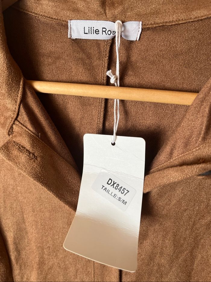 Robe/chemise marron suédine T.S/M La Modeuse neuve 🤎 - photo numéro 2