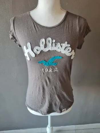 T-shirt hollister coton