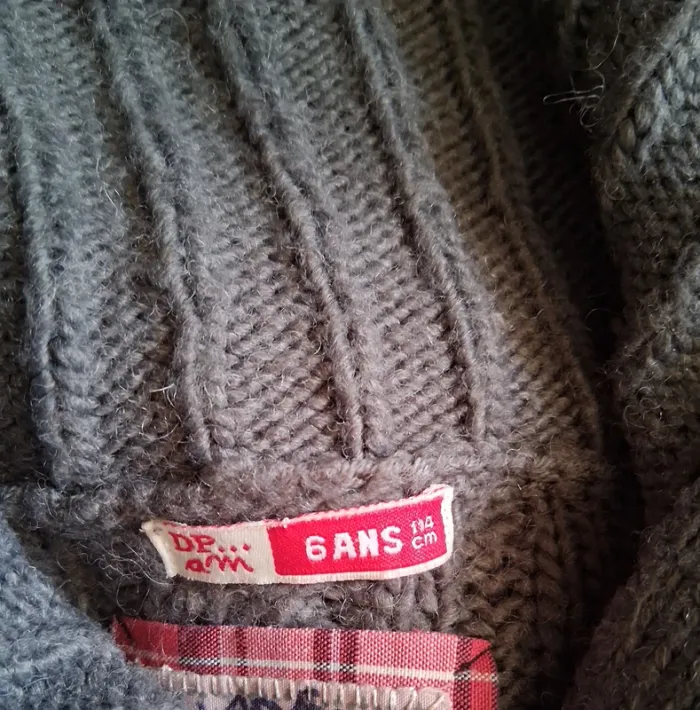 Veste DPAM taille 6 ans - photo numéro 3