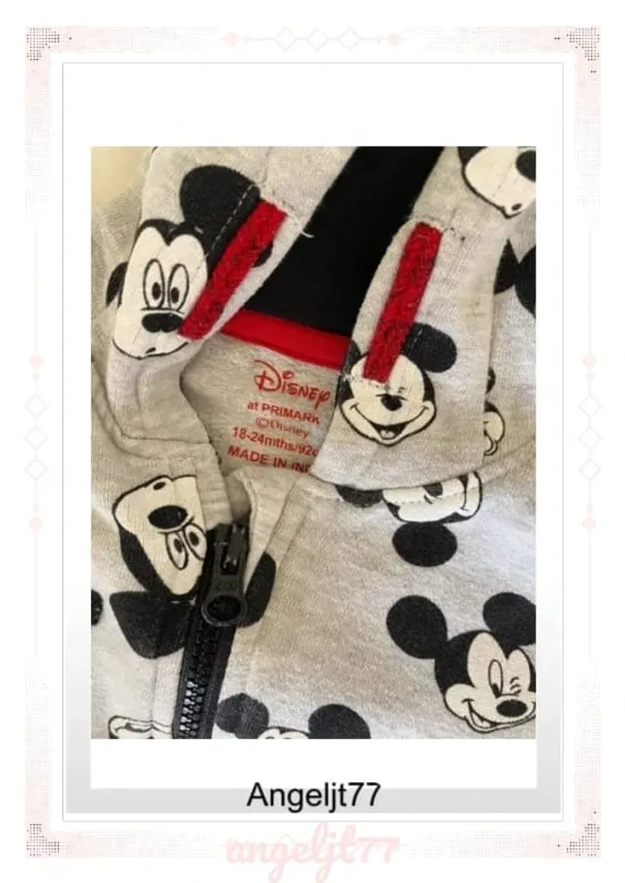 Veste mickey - photo numéro 3
