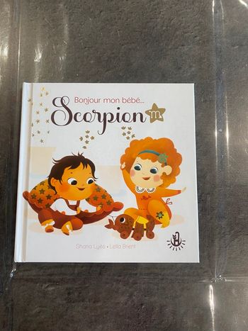 Livre mon bébé scorpion