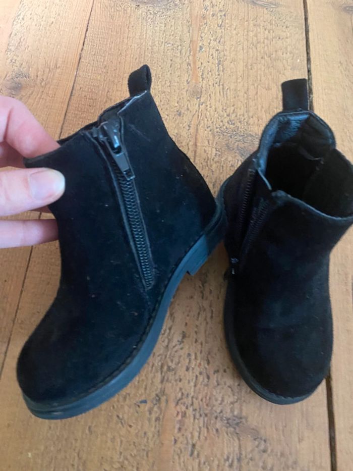 Belle bottine noires creeks paillettes 22 - photo numéro 2