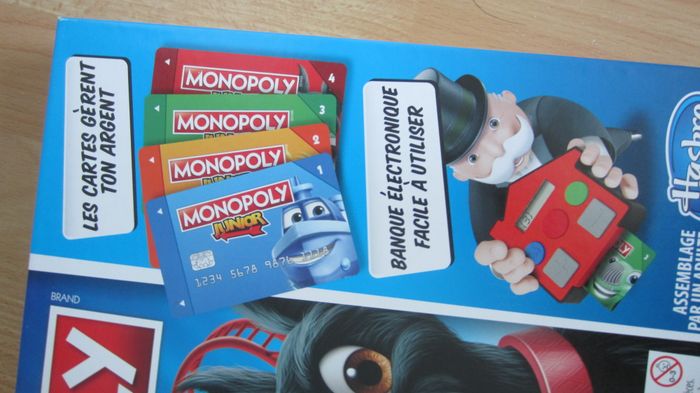 Jeu : Monopoly junior banque électronique - photo numéro 3