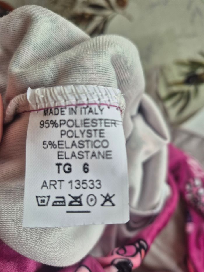 Pantalons stitch neuf 6 ans violet0 - photo numéro 2