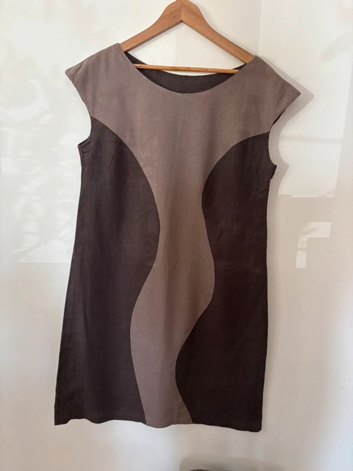 Robe en lin taille 44