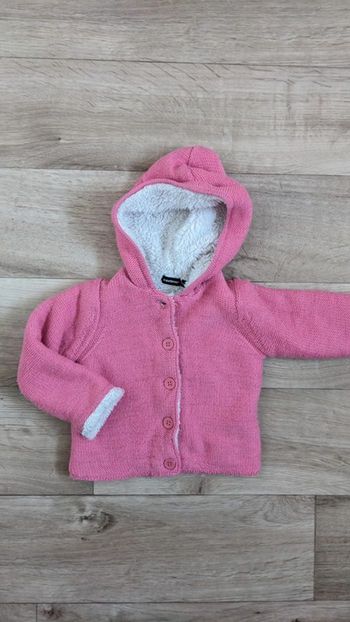 Veste très chaude In extenso Rose 18 Mois