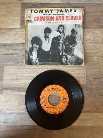 Vinyle 45 tours-Tommy James-Crimson and Clover
