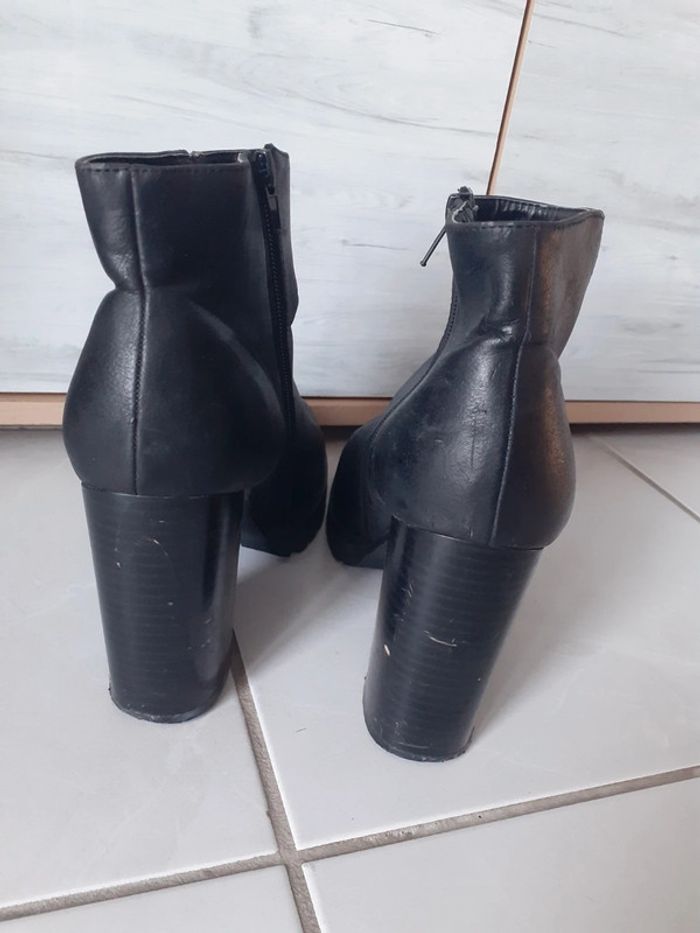 Bottines bottes mi haute 41 - photo numéro 3