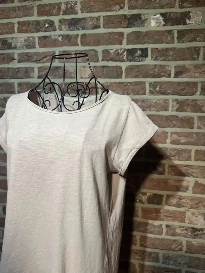 T-shirt beige Esprit uni Taille US: M , F : L