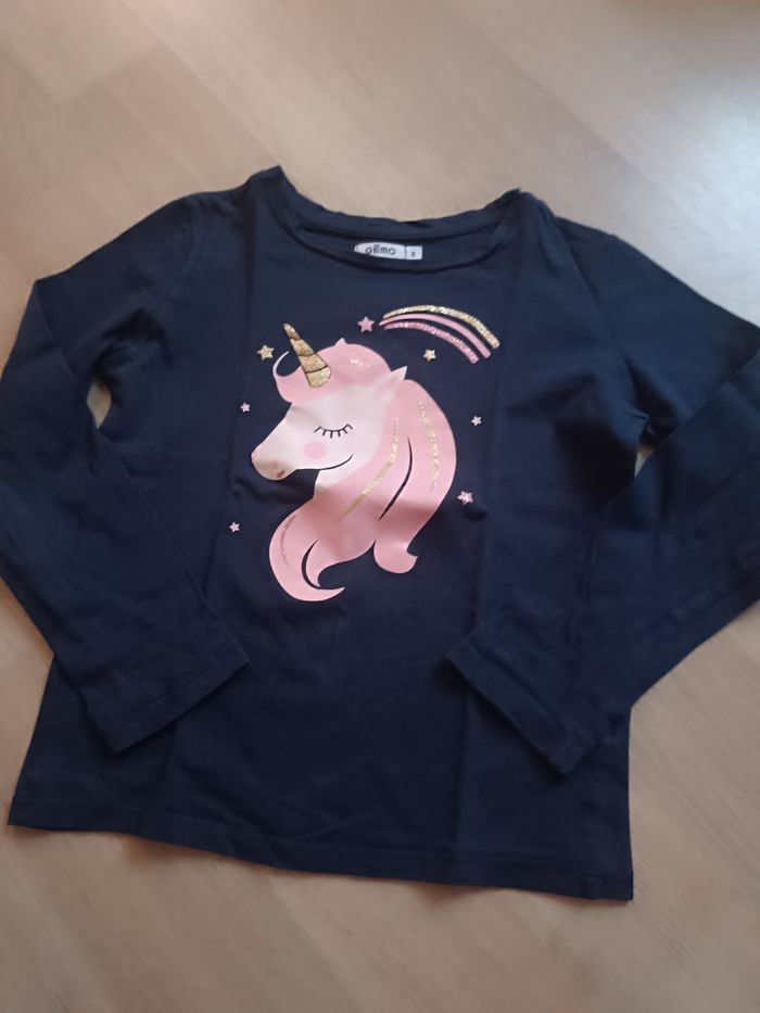 Tee-shirt manches longues licorne 🦄