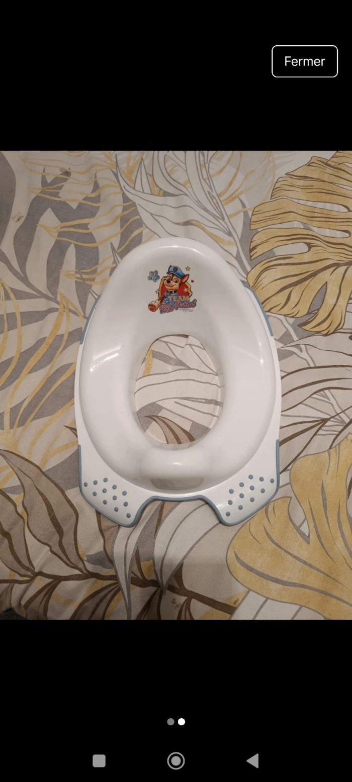 Pot portable et réducteur wc enfant