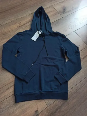 Sweat/pull homme bleu marine uni S