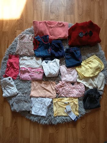 Lot 20 vêtement  3 mois printemps été fille 