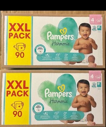 Pampers harmonie taille 4