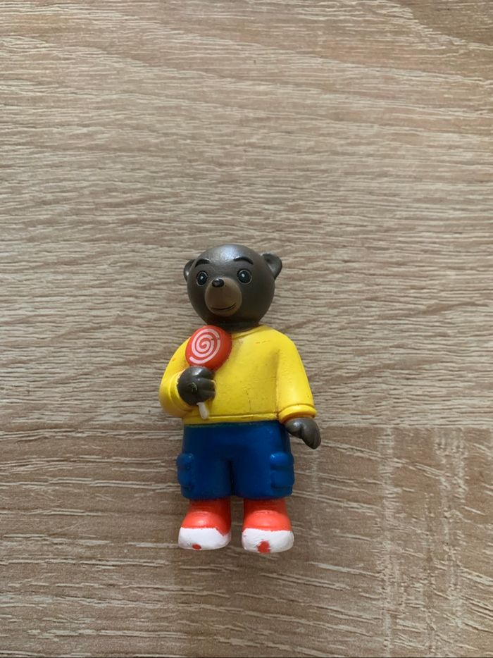 5 figurines petit ours brun à la maison - photo numéro 6