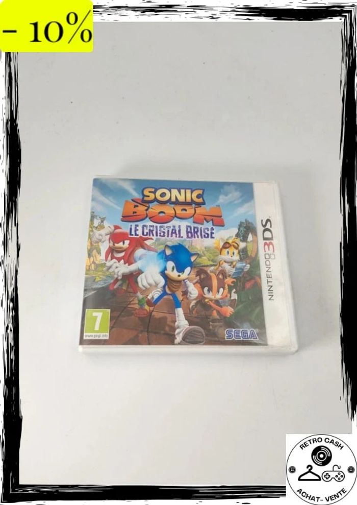 Sonic Boom Le Cristal Brisé  / 3ds complet - photo numéro 5