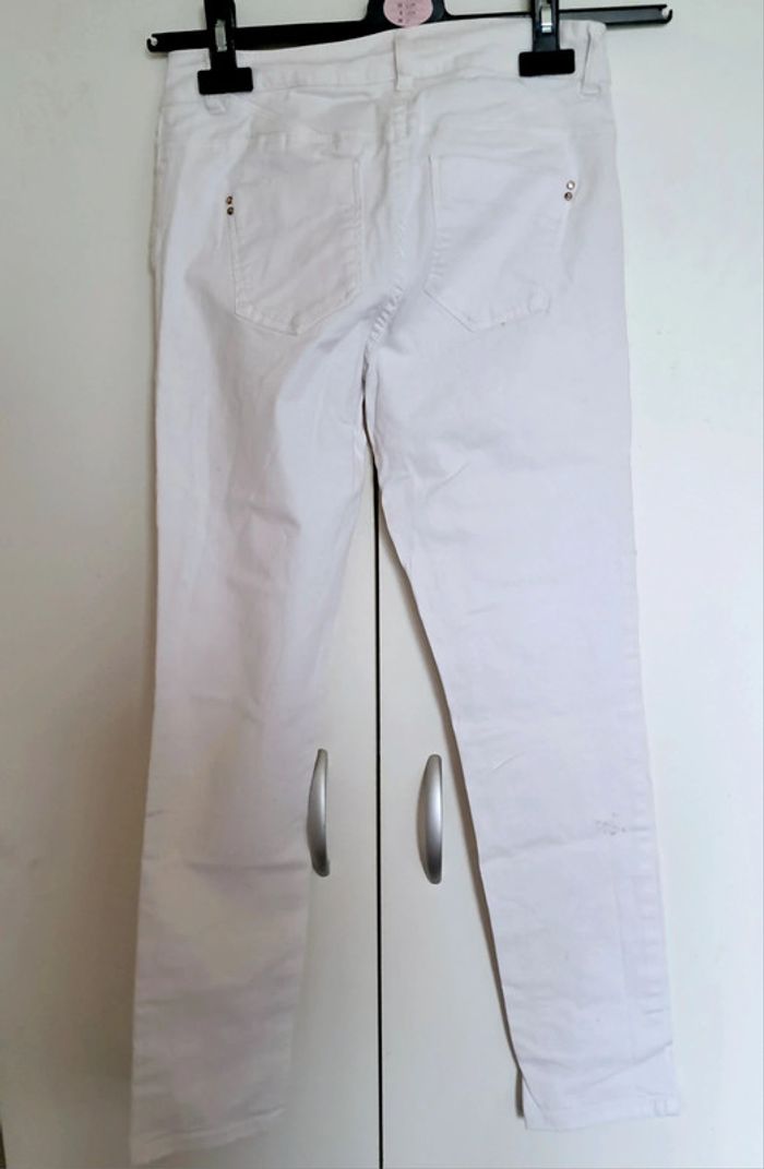 Jeans blanc t36 - photo numéro 6