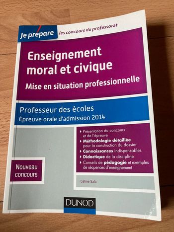 Livre enseignement moral et civique