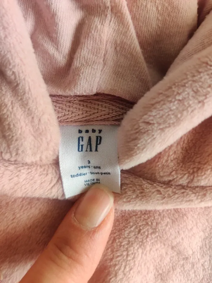 Lot 2 sweats polaires GAP TBE - photo numéro 3