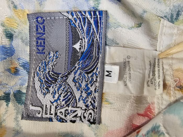 Veste Kenzo fleurie - photo numéro 3