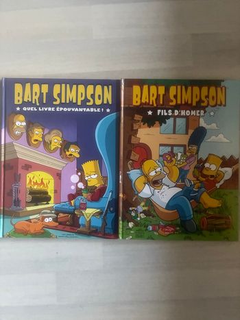 Lot de BD Bart Simpson 