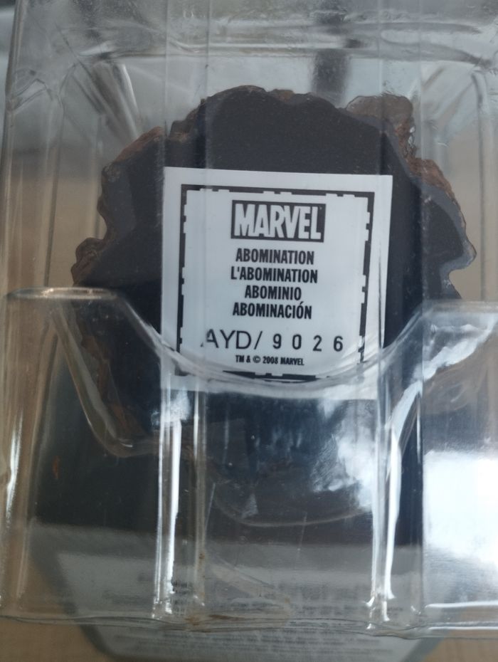 Figurine Marvel abomination hors série en plomb - photo numéro 4
