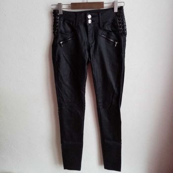 Pantalon noir enduit femme 🌹