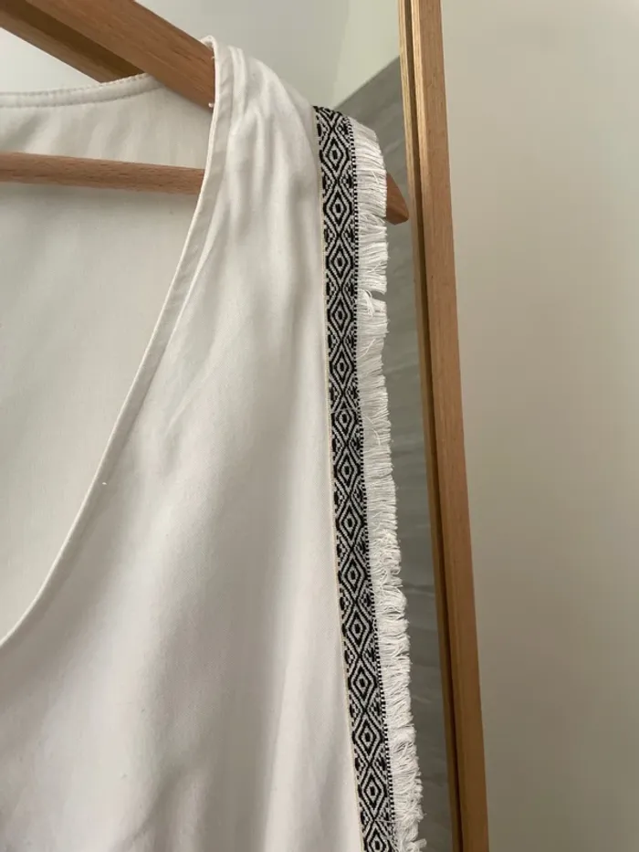Robe sans manches blanche - photo numéro 3
