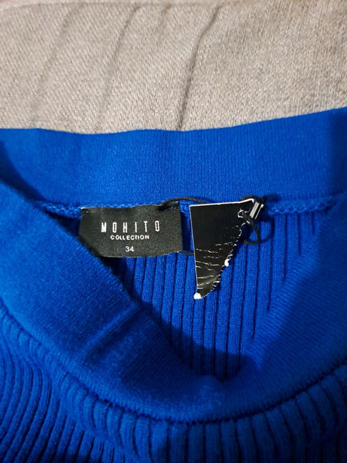 Jupe bleu Mohito - photo numéro 3