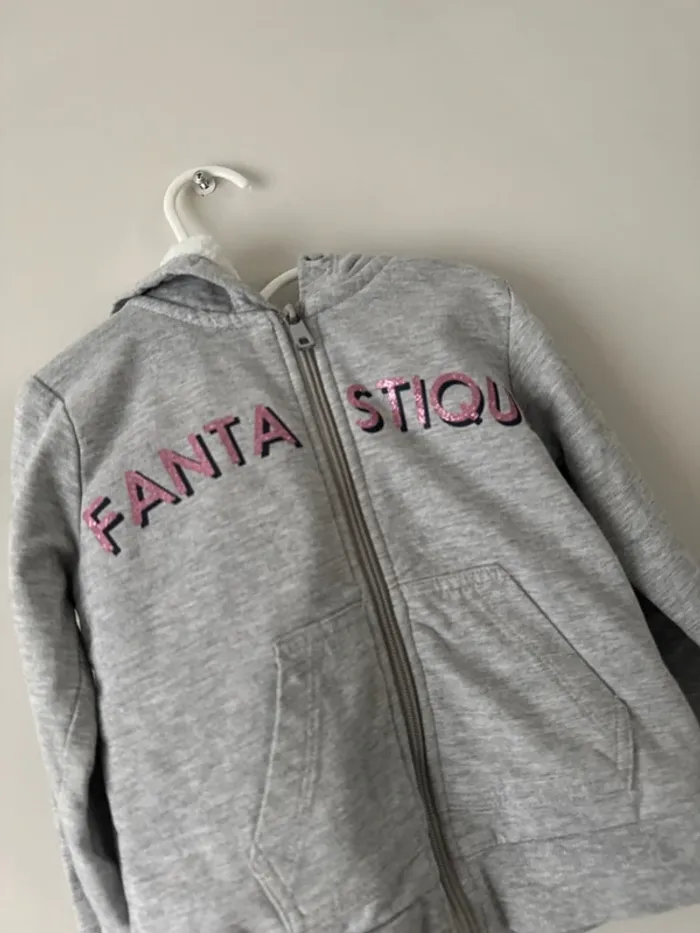 👚 Gilet à zip chaud - 3 ans - très bon état - fantastique- fille - photo numéro 2