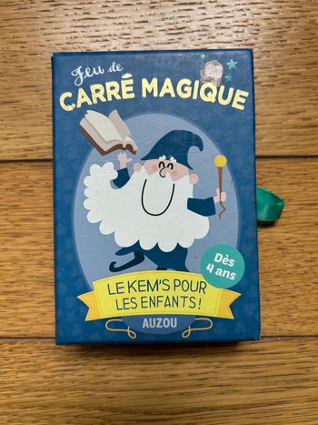 Jeu de cartes Carré Magique