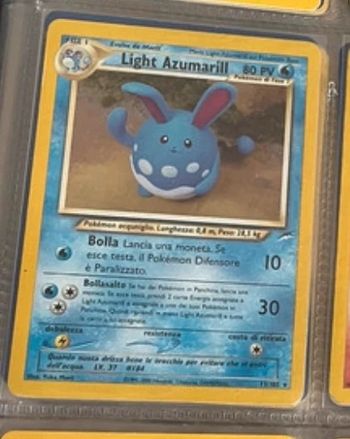 Carte Pokemon light Azumarill