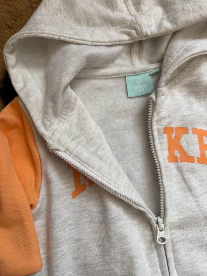 Gilet gris à capuche Mickey skate Disney t.12m - photo numéro 3