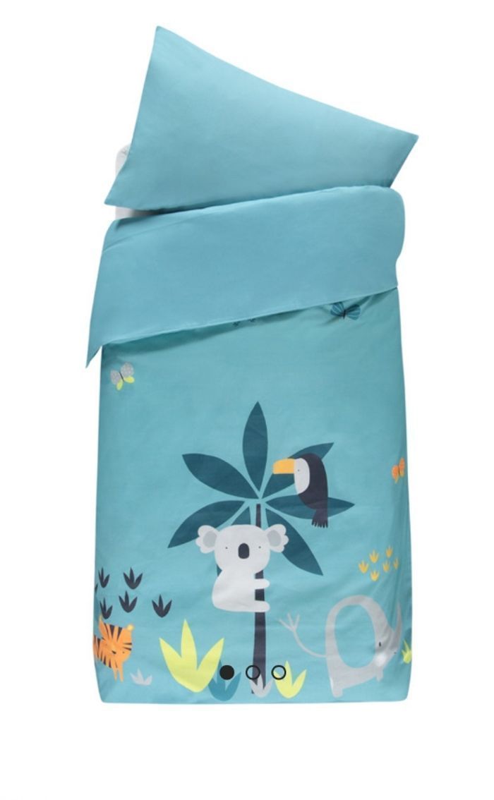 Lot tour de lit + parure housse de couette - photo numéro 2