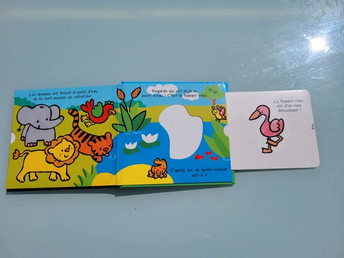 Livre animé à languettes Les Magicouleurs 🦁 Les Animaux de la Jungle 🐅 71 - photo numéro 11