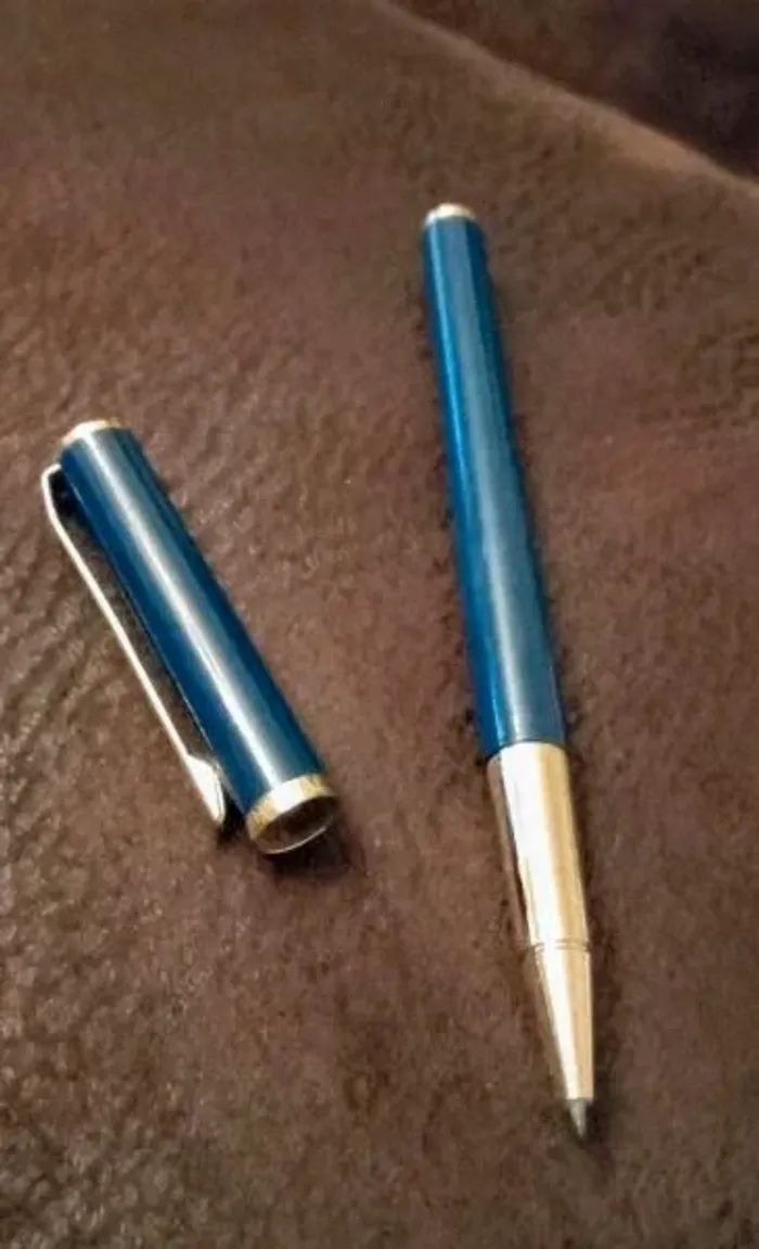 Stylo Gilded Germany or 18 CT vintage - photo numéro 3