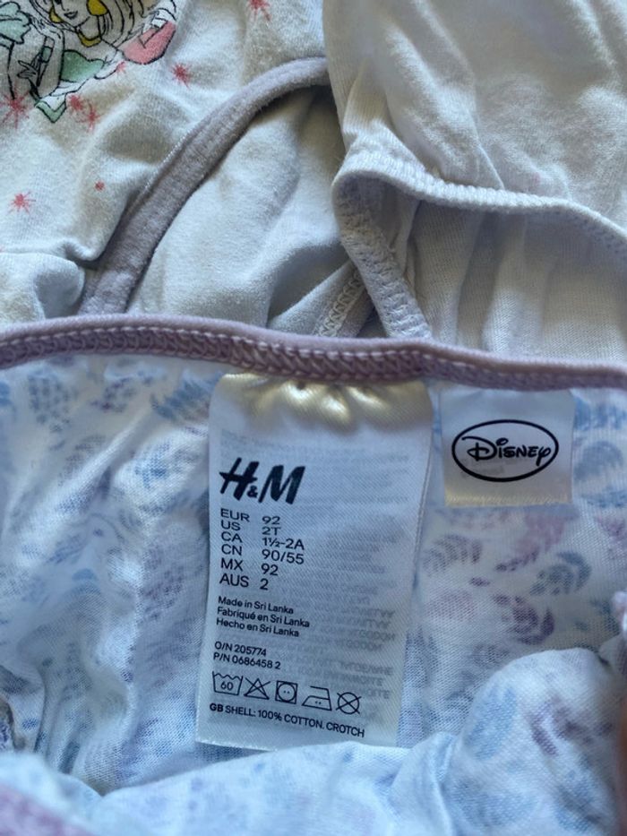 Lot 4 culottes h&m reine des neige 18-24 mois - photo numéro 5