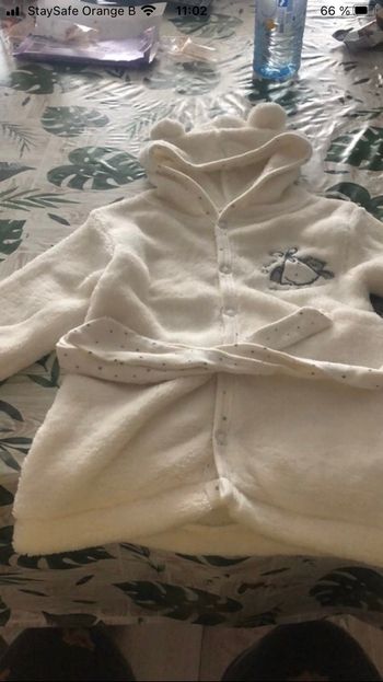 Peignoir bébé