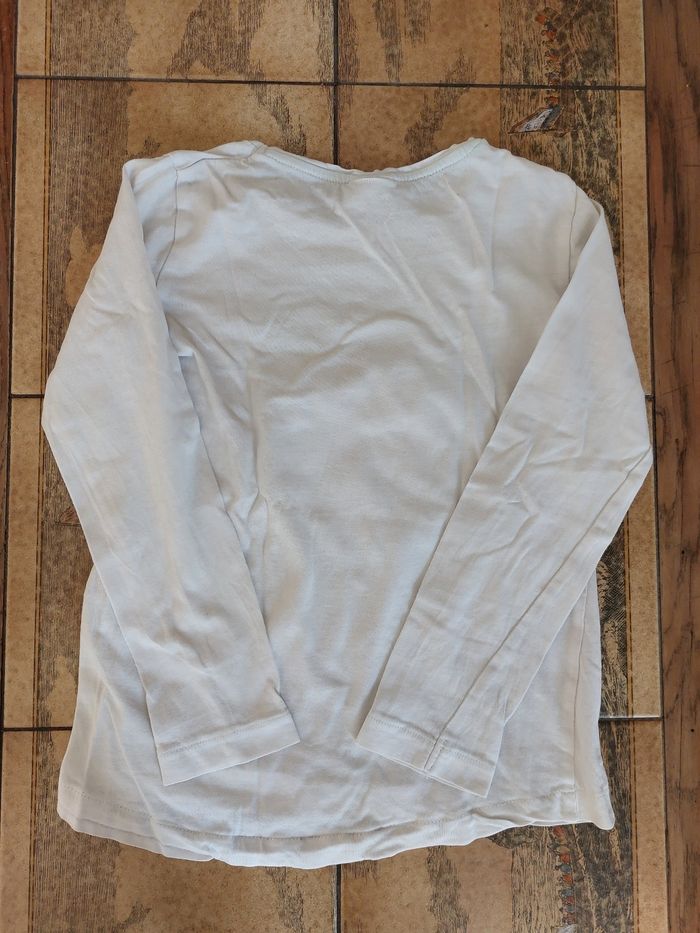 T-shirt manche longue 💯% coton fille - photo numéro 6