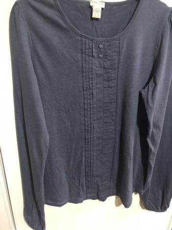 Teeshirt Cyrillus bleu marine